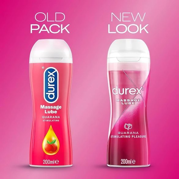 Durex - masažo ir lubrikantas - guaranos kvapas - 200ml