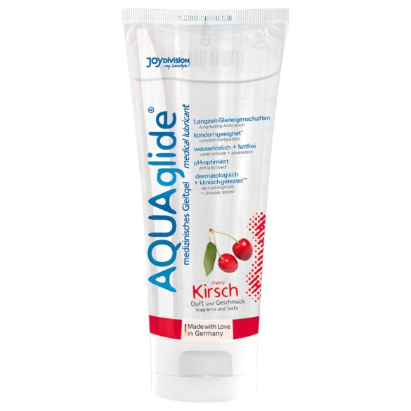 AQUAglide - vandens pagrindo lubrikantas - vyšnia (100ml)