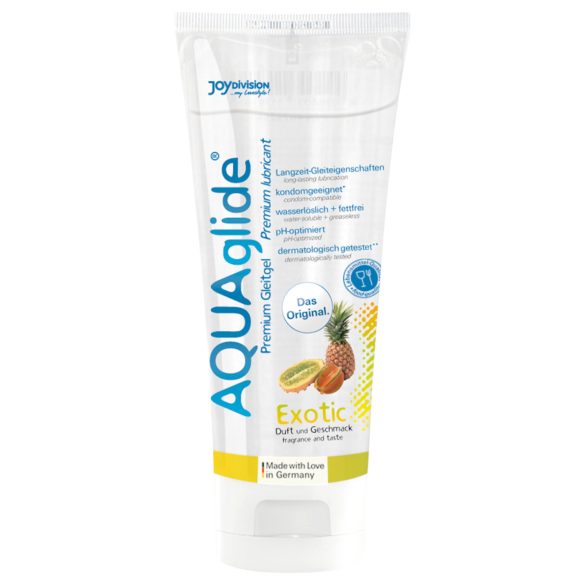AQUAglide - egzotiškas vandens pagrindo lubrikantas (100ml)