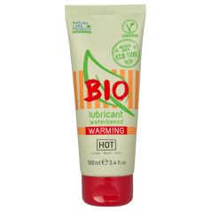   HOT BIO - vandens pagrindo šildantis veganiškas lubrikantas - 100 ml