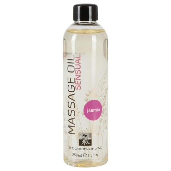 HOT Shiatsu - masažo aliejus su jazminais - 250 ml