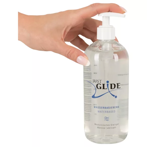 Just Glide - vandens pagrindo lubrikantas - 500 ml