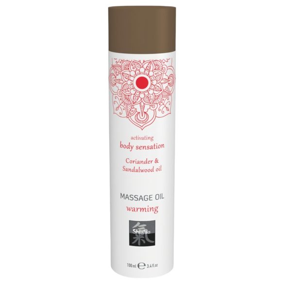 Shiatsu Warming - masažo aliejus - kalendra ir santalmedis 100ml