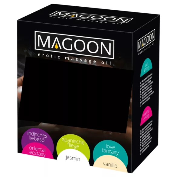 Magoon - masažo aliejų rinkinys - 6 vnt x 100 ml