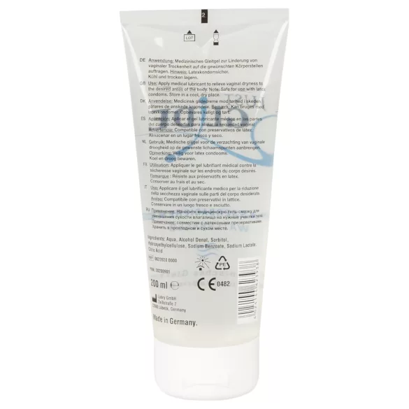 Just Glide - vandens pagrindo lubrikantas - 200 ml