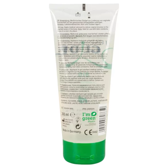 Just Glide Bio - vandens pagrindo veganiškas lubrikantas (50 ml) - 200ml