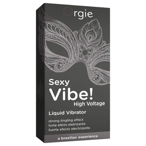 Orgie Sexy Vibe High Voltage - unisex skystas vibratorius (15ml)