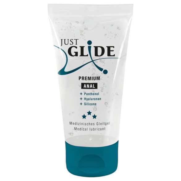 Just Glide Premium Anal - maitintantis analinis lubrikantas (50ml)