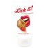 Lick it! - 2in1 valgomas lubrikantas - braškė (50ml)