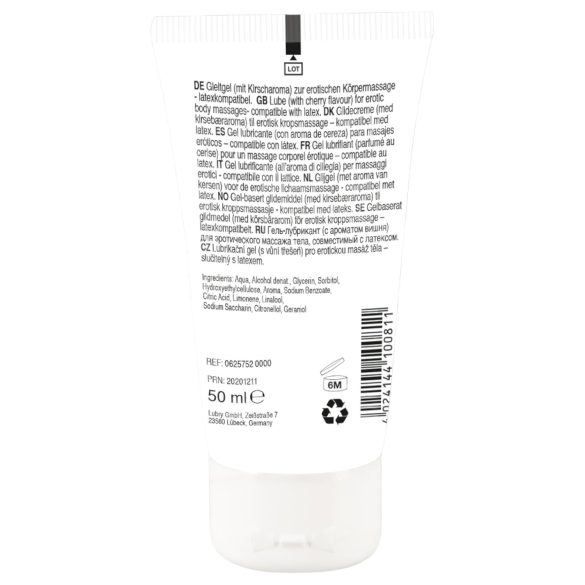 Lick it! - valgomas lubrikantas - vyšnių skonio - 50ml