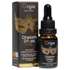   Orgie Orgasm Drops Vibe - jaudinantis intymus gelis moterims (15ml)
