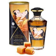 Shunga - šildomasis masažo aliejus - karamelė (100 ml)