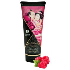 Shunga - masažo kremas - avietės (200ml)
