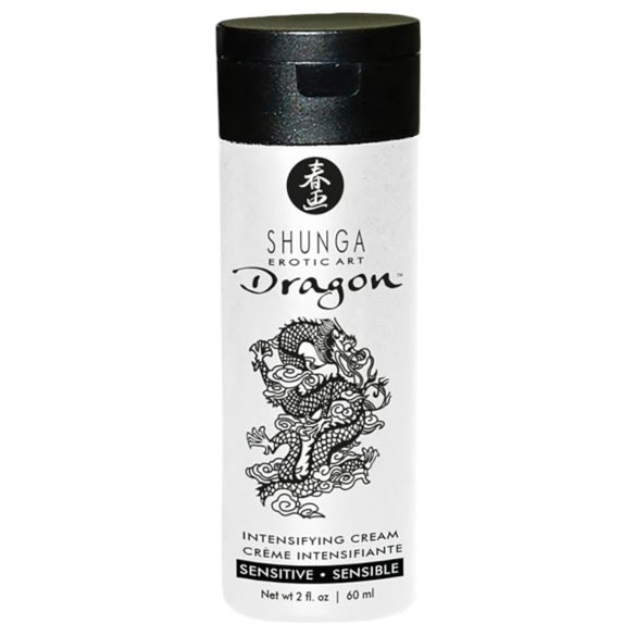 Shunga Dragon Sensitive - jautrus intymus gelis vyrams (60ml)