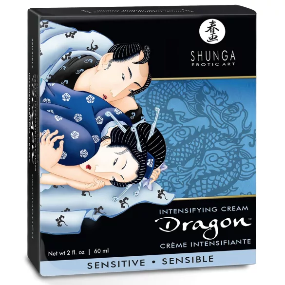 Shunga Dragon Sensitive - intymus gelis vyrams - 60 ml