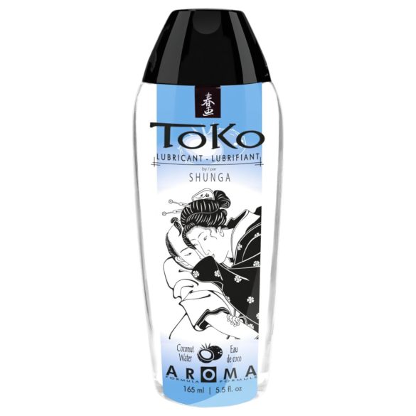 Shunga Toko - vandens pagrindu kvepiantis lubrikantas su kokosais (165 ml)