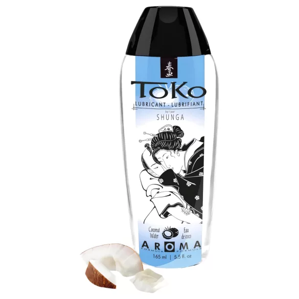 Shunga Toko - vandens pagrindo lubrikantas - kokosų vanduo - 165 ml