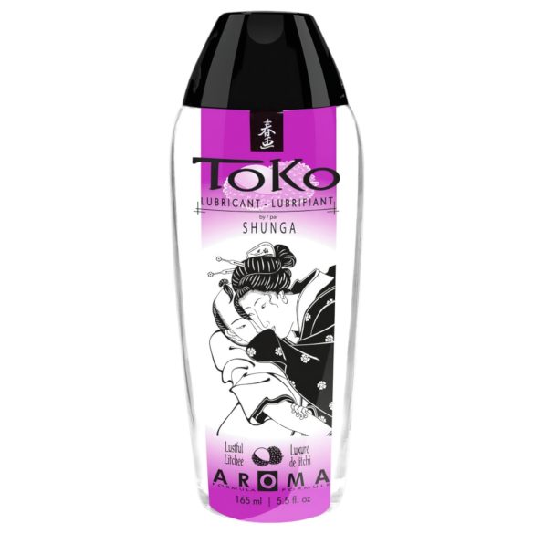 Shunga Toko - vandens pagrindu lubrikantas - ličiai (165ml)