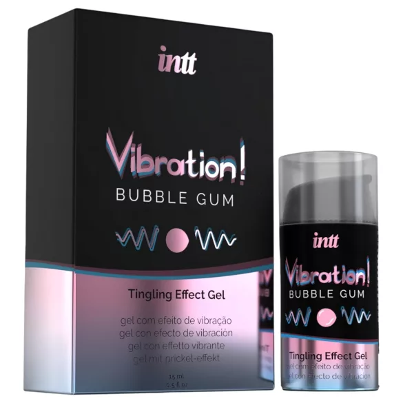 Intt Vibration! - skystas vibratorius - kramtomos gumos skonio - 15ml