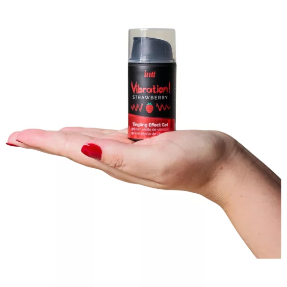 Intt Vibration! - skystas vibratorius - braškių skonio - 15ml