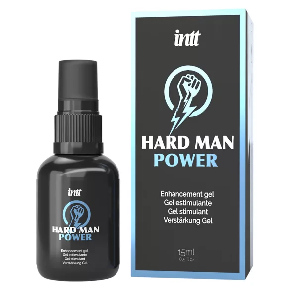 Intt Hard Man Power - stimuliuojantis gelis vyrams - 15 ml