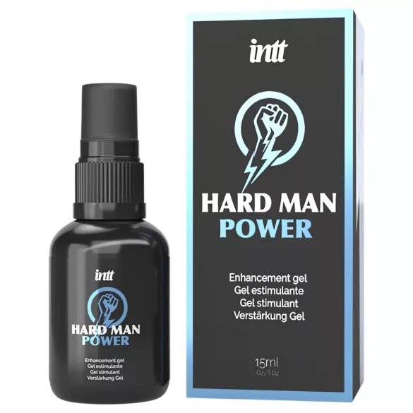 Intt Hard Man Power - stimuliuojantis gelis vyrams - 15 ml