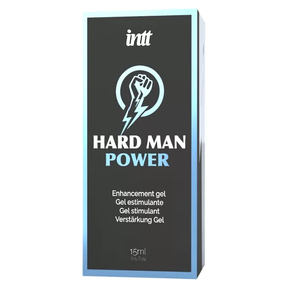 Intt Hard Man Power - stimuliuojantis gelis vyrams - 15 ml