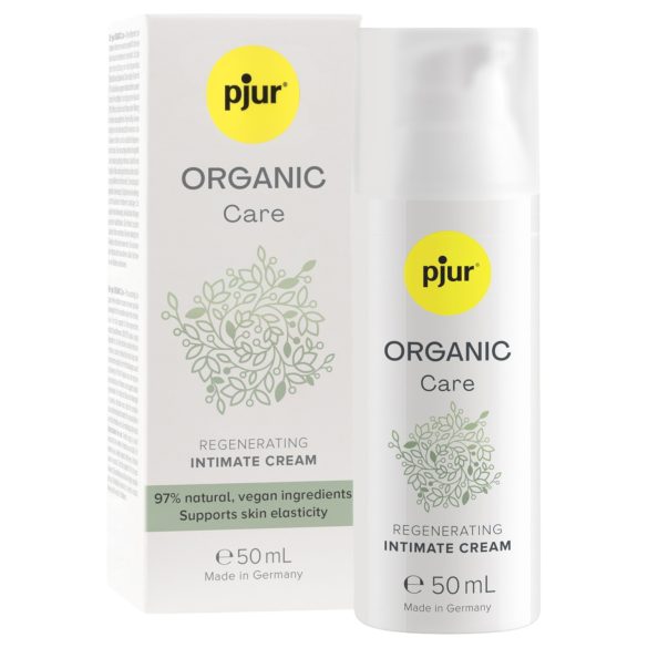 Pjur Organic Care - regeneruojantis intymus kremas (50ml)