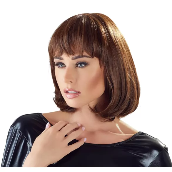 Cottelli - moteriška vidutinio ilgio bob perukas - ruda