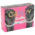 Candy Cuffs - valgomi antrankiai - spalvoti saldainiai 45g