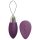 Cotoxo Fire 2 - nuotoliniu būdu valdomas vibracinis kiaušinis (violetinis)