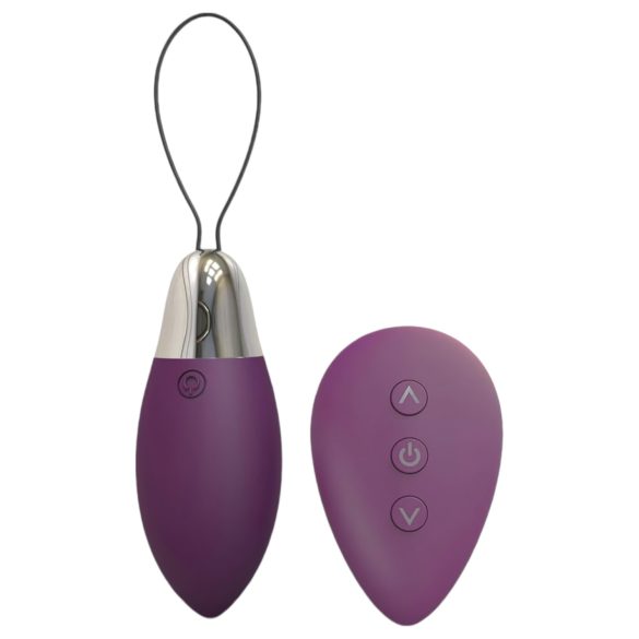 Cotoxo Fire 2 - nuotoliniu būdu valdomas vibracinis kiaušinis (violetinis)