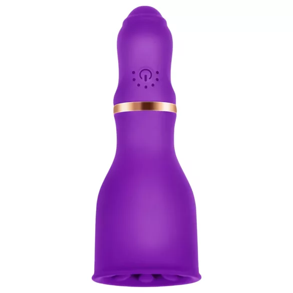 Sunfo - vibratoriumas vyrams - vibruojantis galvutės masažuoklis - violetinis