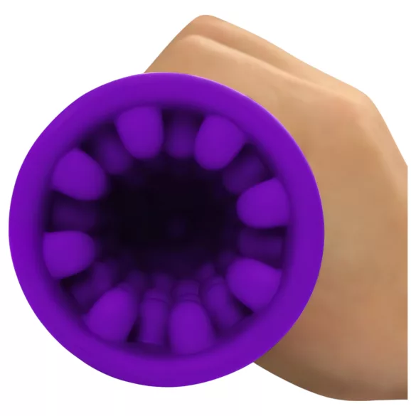 Sunfo - vibratoriumas vyrams - vibruojantis galvutės masažuoklis - violetinis