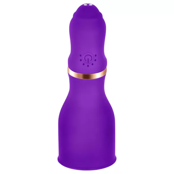 Sunfo - vibratoriumas vyrams - vibruojantis galvutės masažuoklis - violetinis