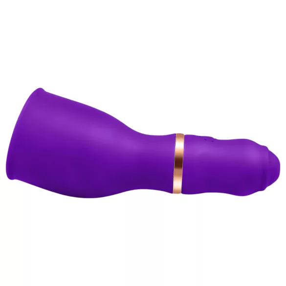 Sunfo - vibratoriumas vyrams - vibruojantis galvutės masažuoklis - violetinis