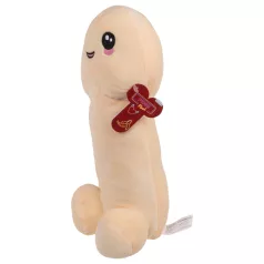 Pliušinis penis - 30 cm - natūrali spalva