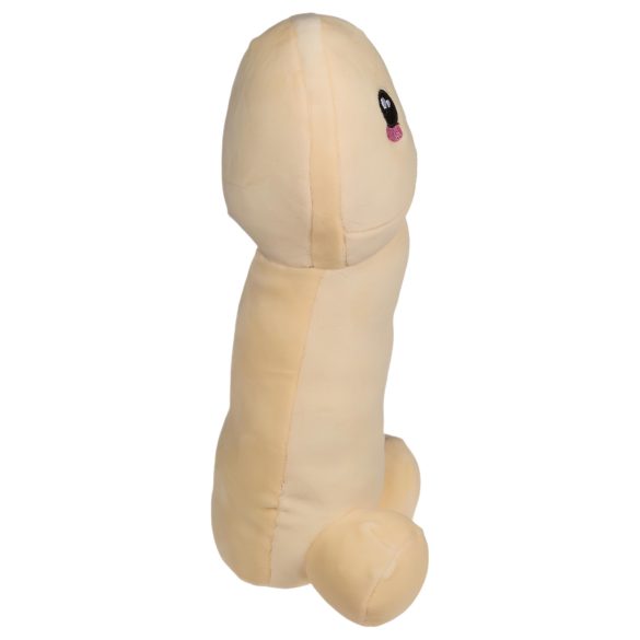 Pliušinis penis - 30 cm - natūrali spalva