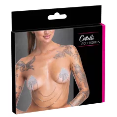   Cottelli - spenelių papuošalai su grandinėle - sidabriniai