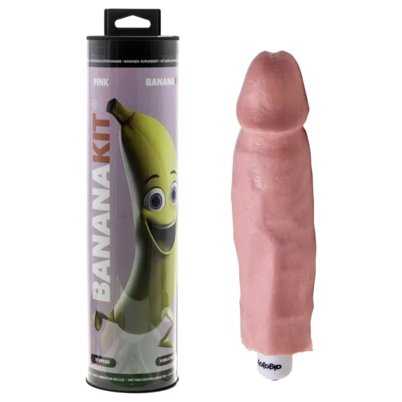 Bananakit - penio kopijavimo rinkinys su vibratoriumi (rožinis)
