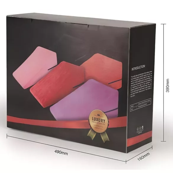 Desirel Magic Pillow sekso pagalvių pleištų rinkinys - maža + didelė (juoda)