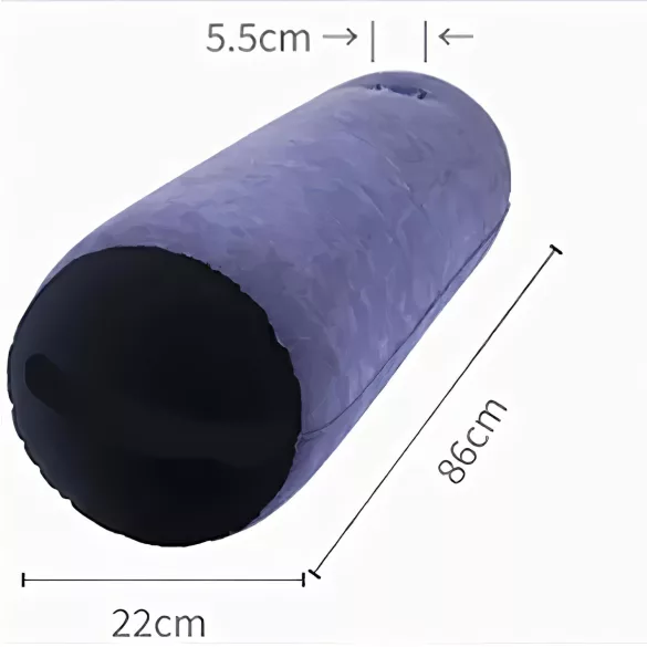 Magic Pillow - pripučiamas sekso pagalvė - cilindro formos violetinė