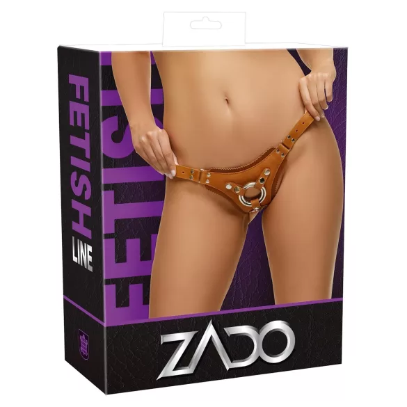 ZADO - odos apatiniai prisegamiems žaislams - ruda - L/XL
