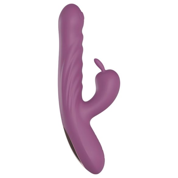 Juokinga Man Triušis Zuikutis - akumuliatorinis, klitorio vibratorius (violetinis)