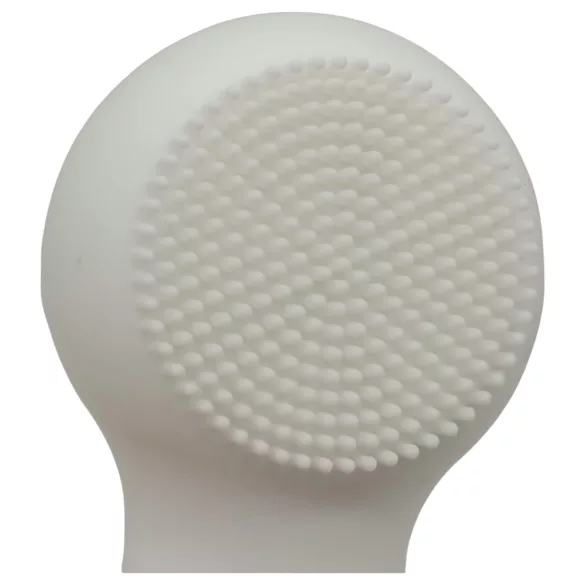 FaceClean - akumuliatorinis, vandeniui atsparus veido masažuoklis (baltas)