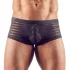 Boxer - permatomas dryžuotas - juodas - M