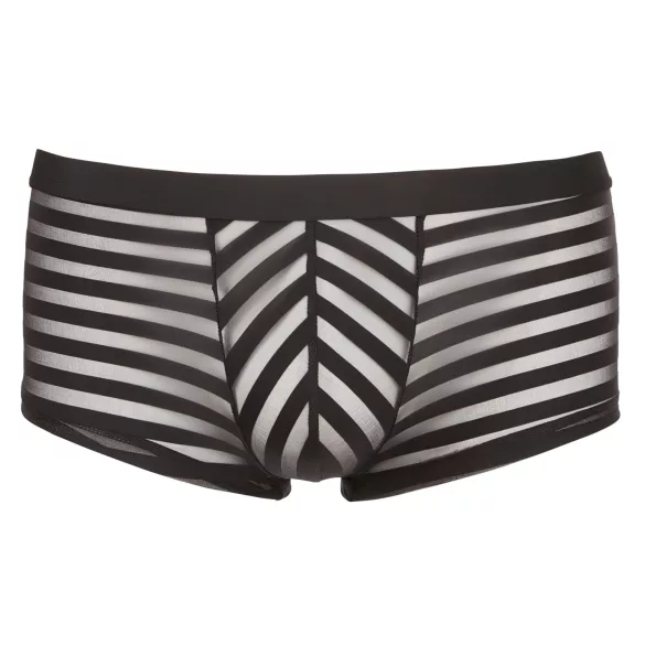 Boxer - permatomas dryžuotas - juodas - M