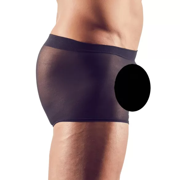 Svenjoyment - permatomi bokseriai rinkinys - juoda, 2 dalių, S-L