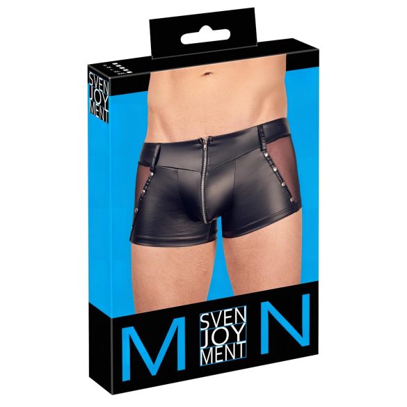 Svenjoyment - blizgūs bokseriai (juodi) - L