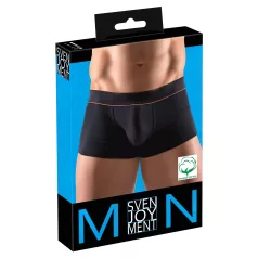   Svenjoyment - ekologiškos medvilnės patogios juodos kelnaitės
